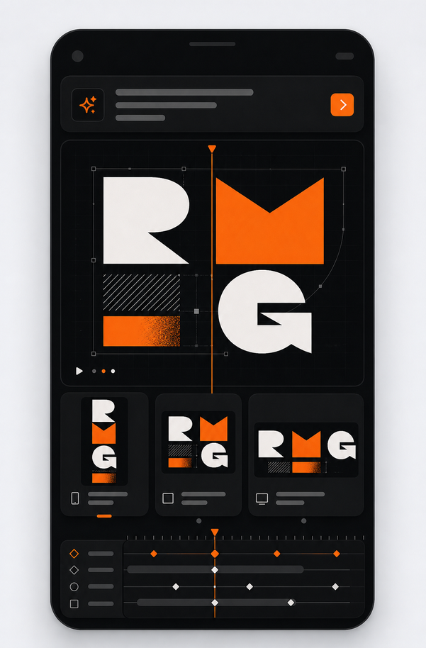 Moji motion graphics use case showcase